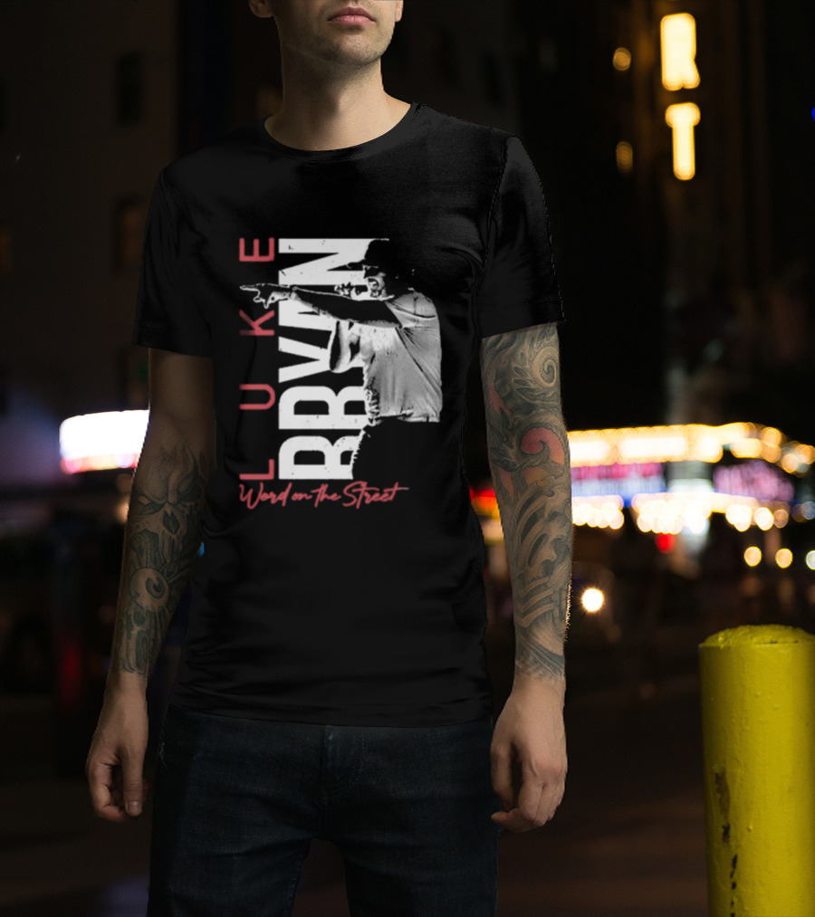 Luke Bryan Word On The Street Tour Merchandise T-Shirt