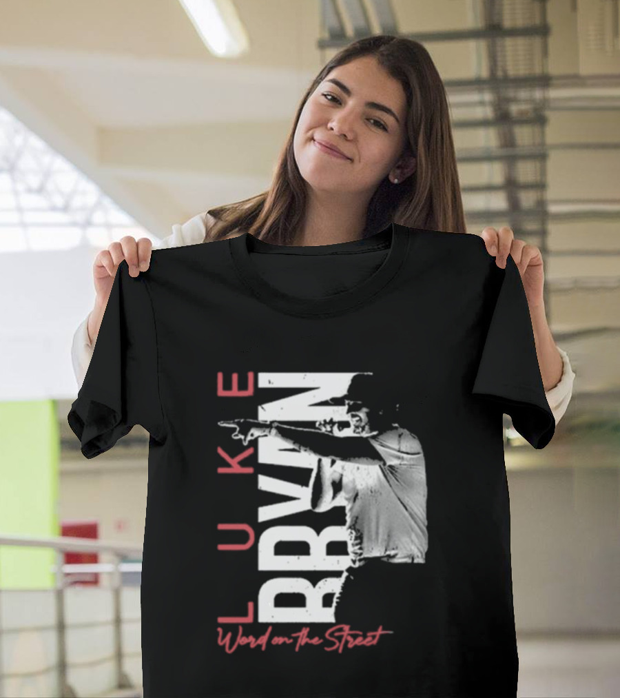 Luke Bryan Word On The Street Tour Merchandise T-Shirt
