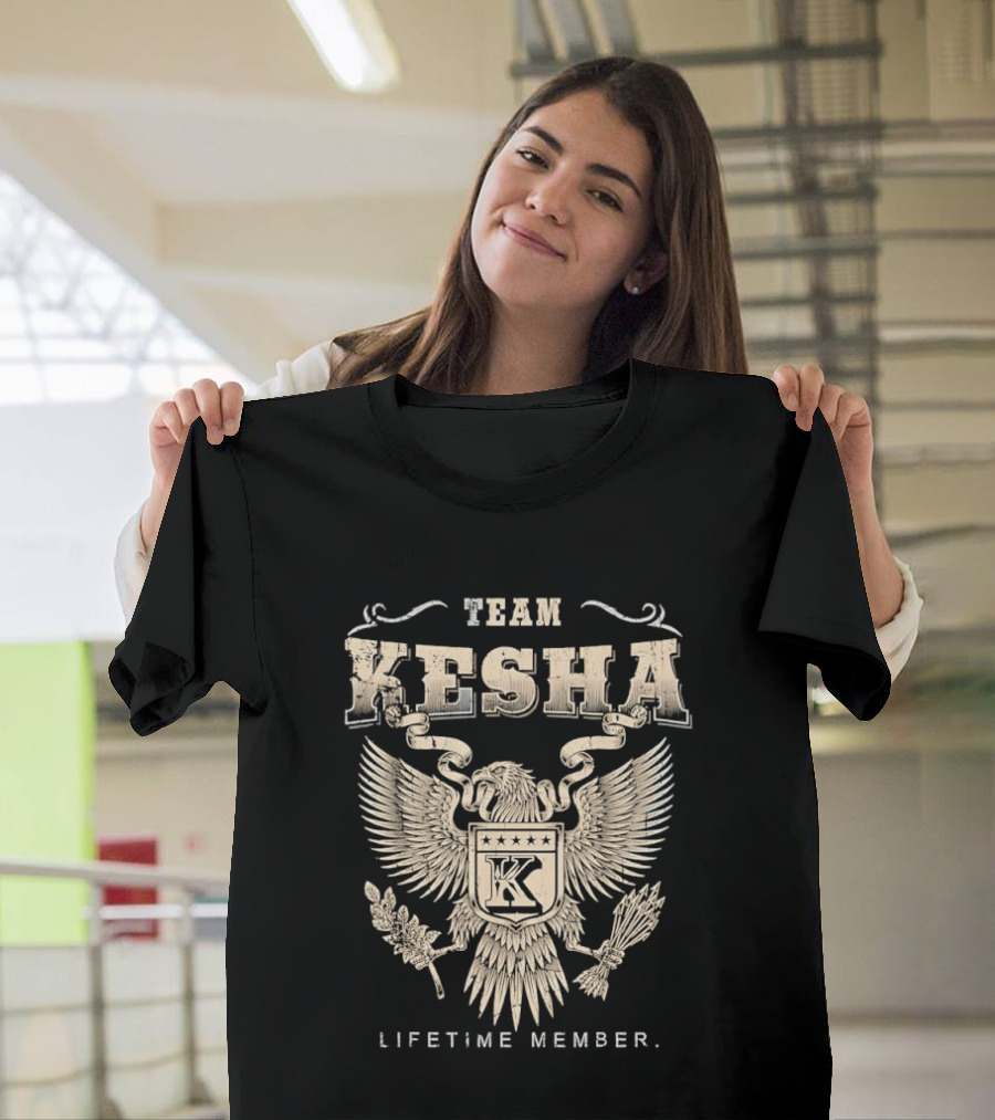 Team Kesha Lifetime Member Eagle T-Shirt