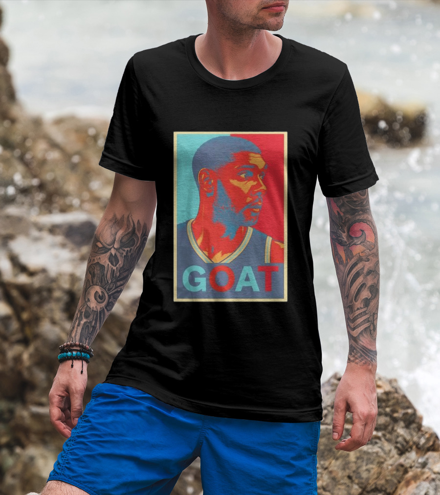 GOAT Tim Duncan San Antonio Spurs T-Shirt