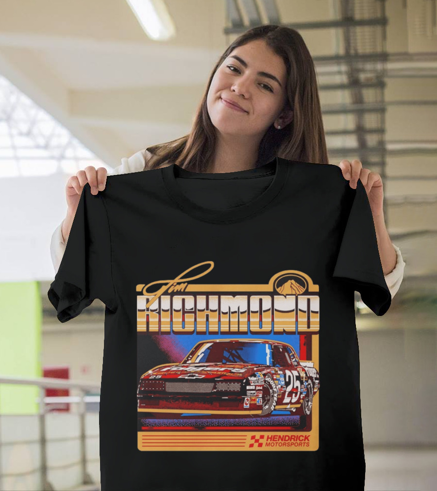 Tim Richmond 25 Chevrolet Hendrick Motorsports Racing NASCAR Folgers T-Shirt