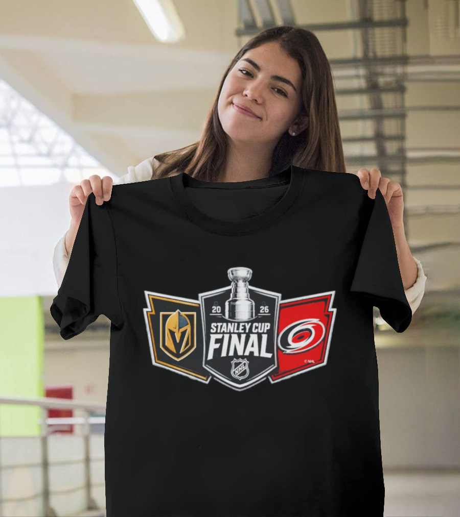 Stanley Cup Final 2026 Vegas Golden Knights Vs Carolina Hurricanes NHL T-Shirt