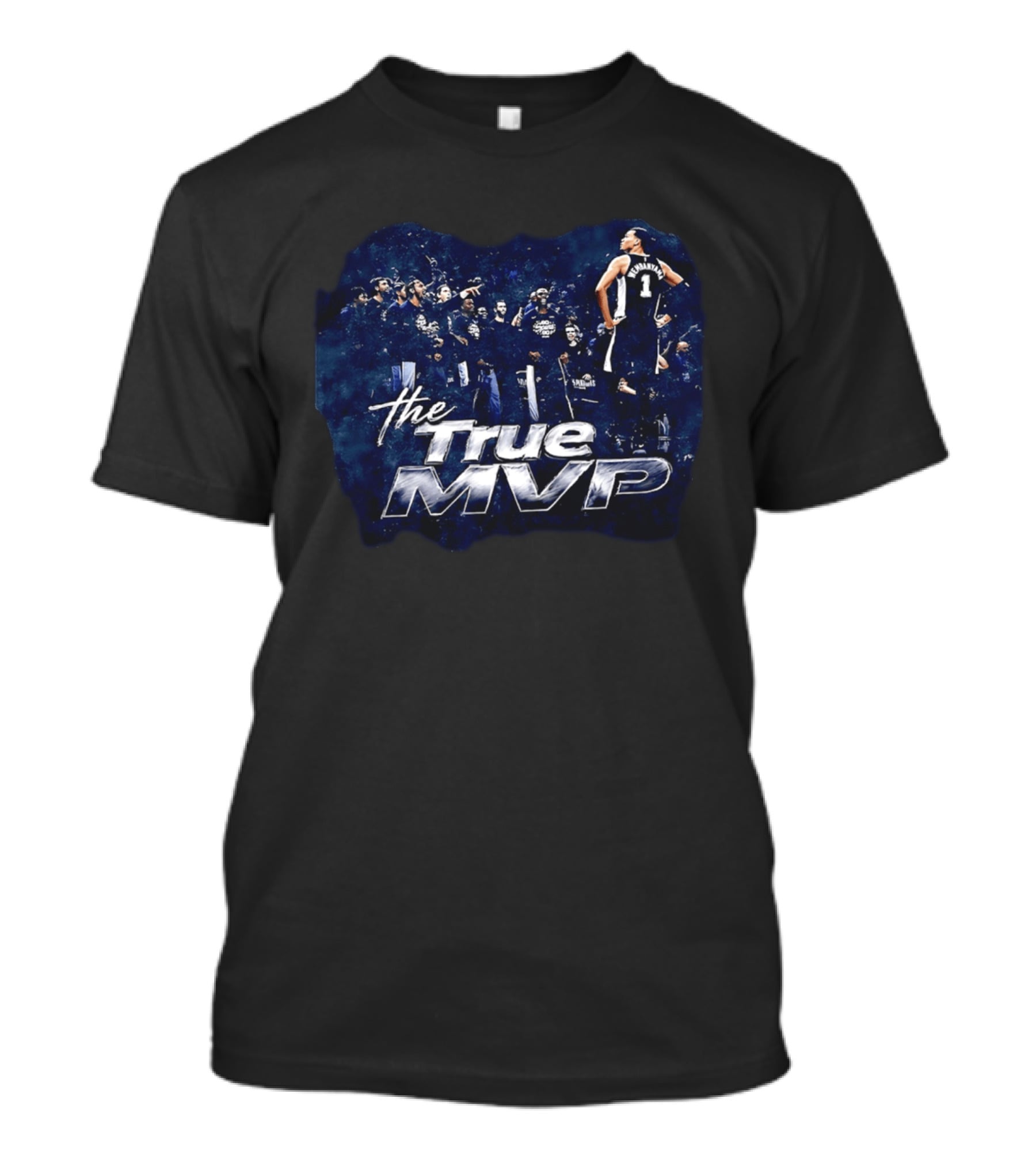 Victor Wembanyama San Antonio Spurs The True MVP Number 1 T-Shirt