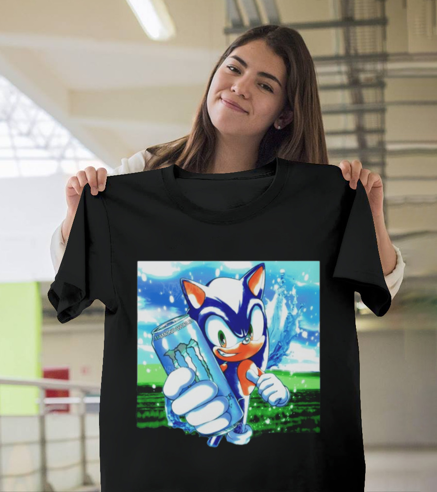 Mamono World Hedgehog Monster Energy T-Shirt