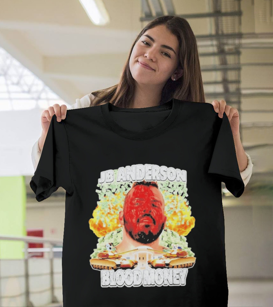 JB Anderson Bloodmoney 90s Bootleg Explosion Cash Tanks T-Shirt