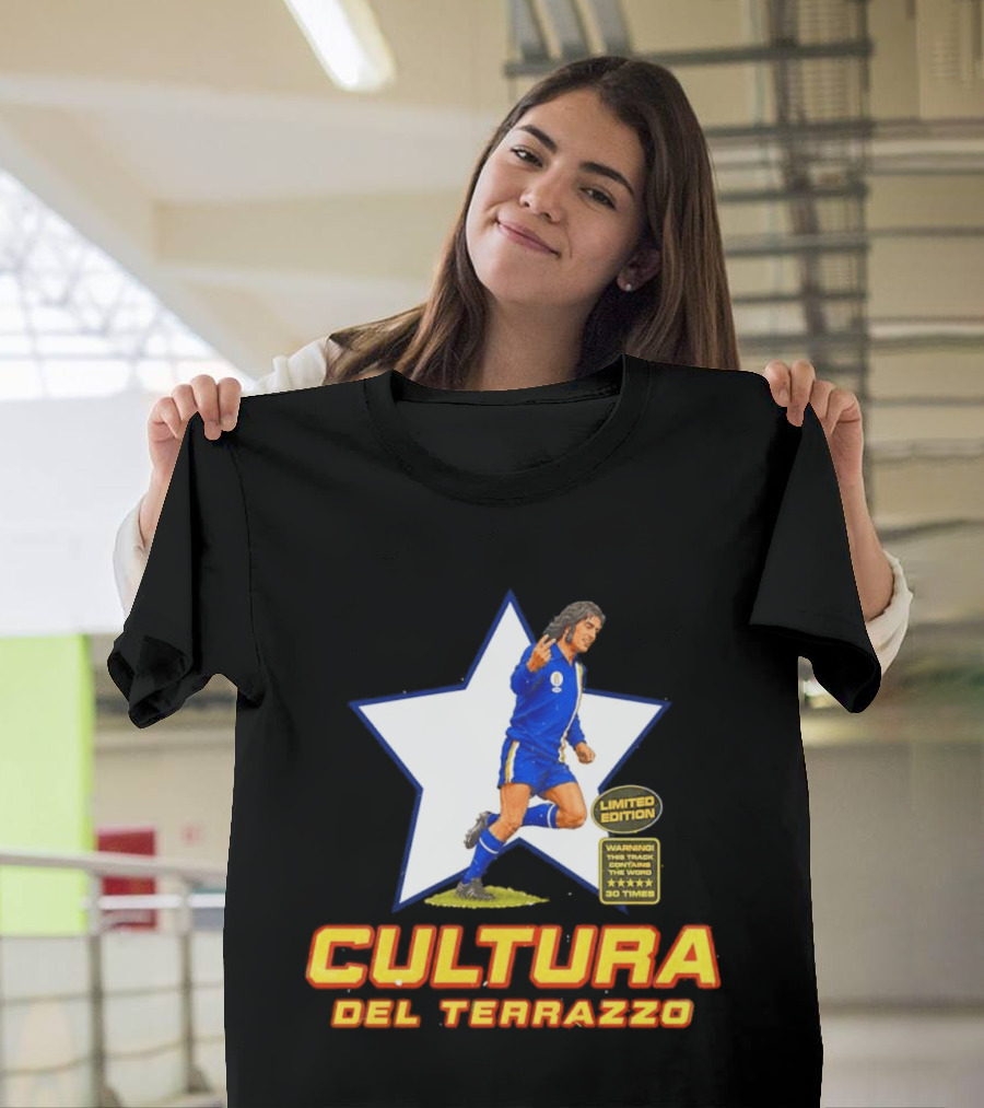 George Best Cultura Del Terrazzo Real Oviedo Iconic Football Star T-Shirt