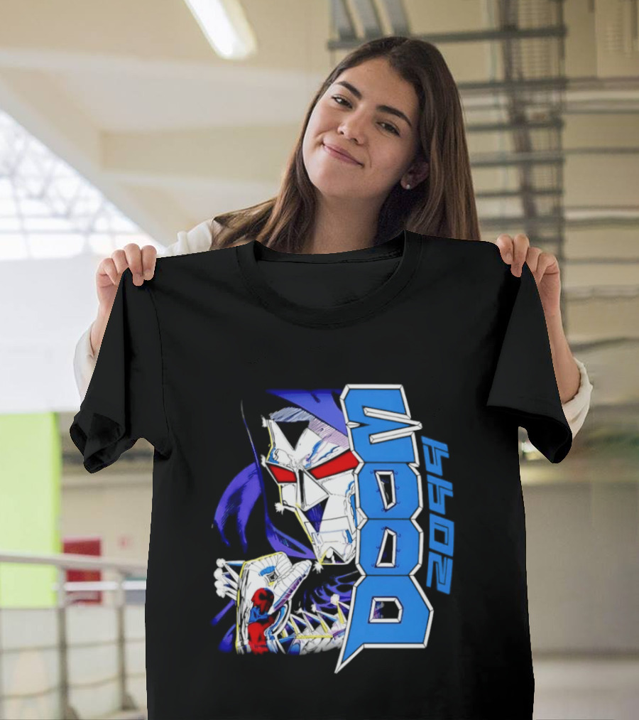 Marvel Comics Doctor Doom 2099 Blue Armor T-Shirt