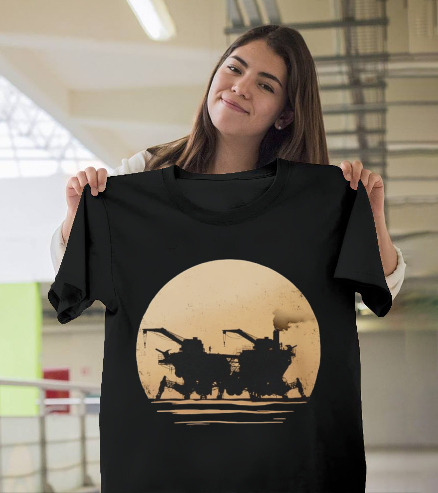 Mortal Engines Walking City Travel Machine Industrial Scene T-Shirt