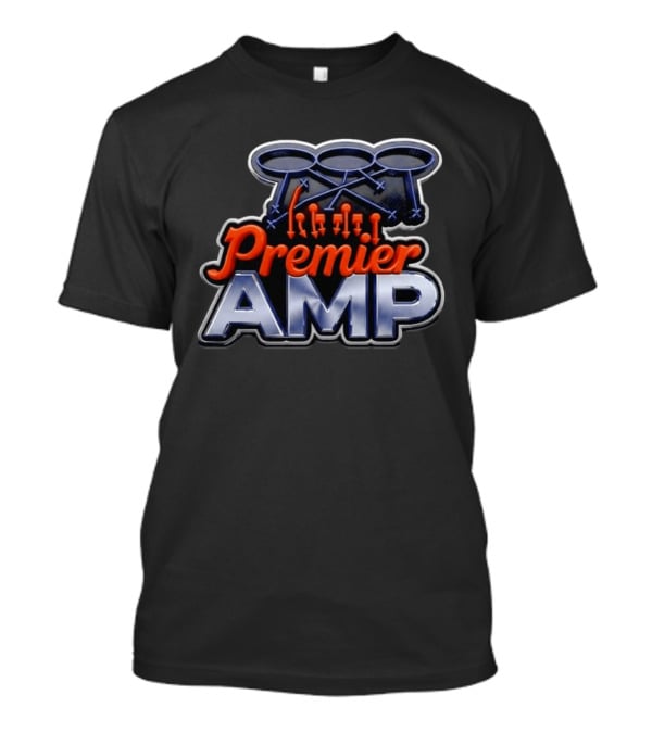 Premier AMP Drumsticks Football T-Shirt