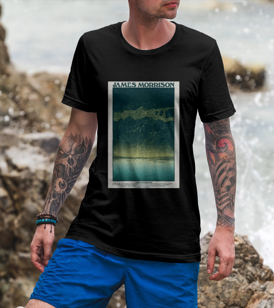 James Morrison Undiscovered Tour 2026 Retro Aesthetic T-Shirt
