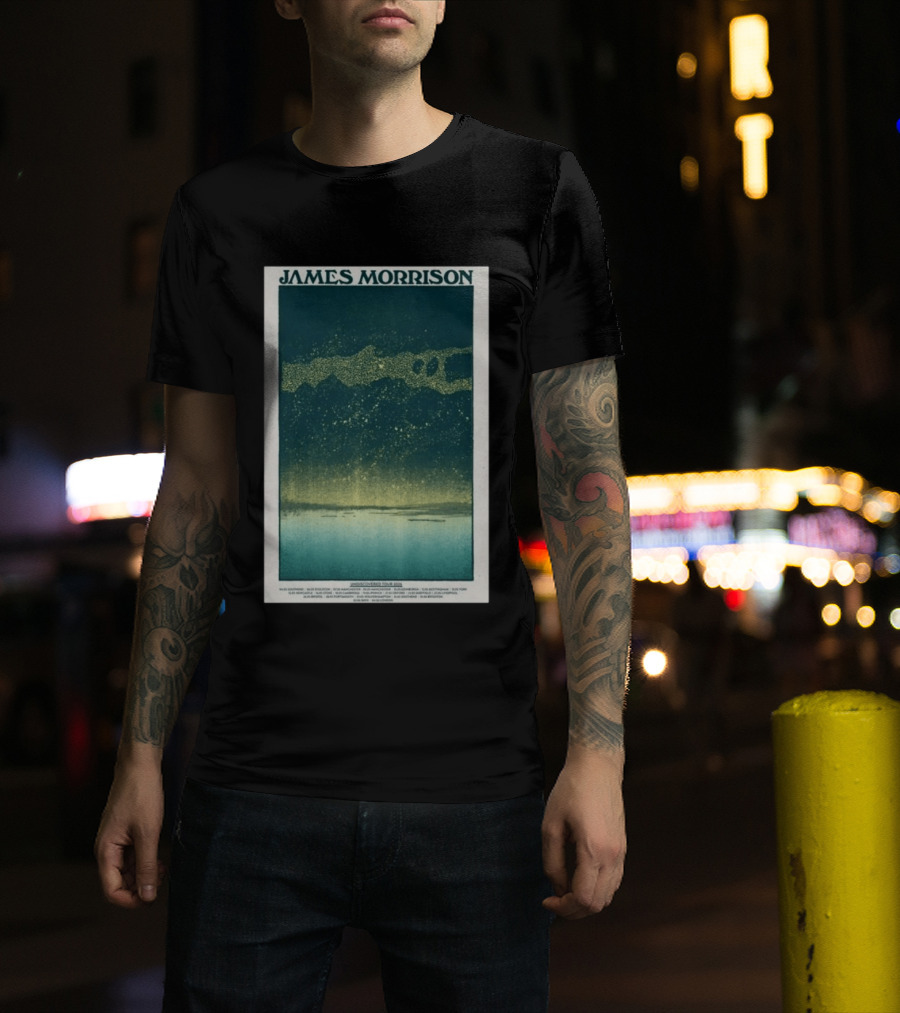 James Morrison Undiscovered Tour 2026 Retro Aesthetic T-Shirt