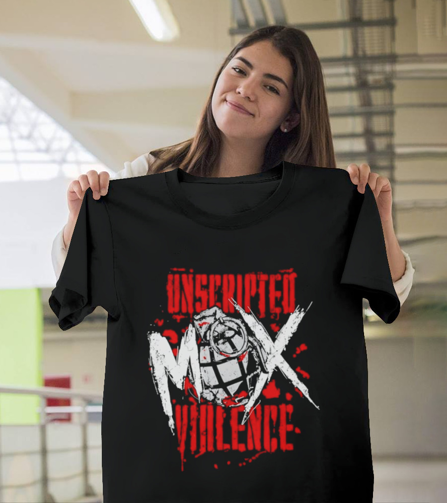 AEW Unscripted Violence Mox Grenade T-Shirt