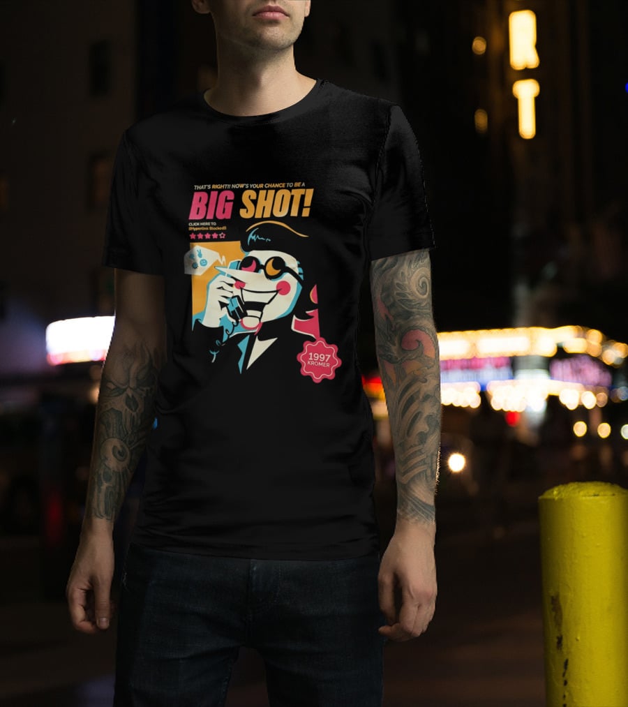 That's Right Now's Your Chance To Be A Big Shot Spamton G Neo 1997 Kromer Deltarune T-Shirt