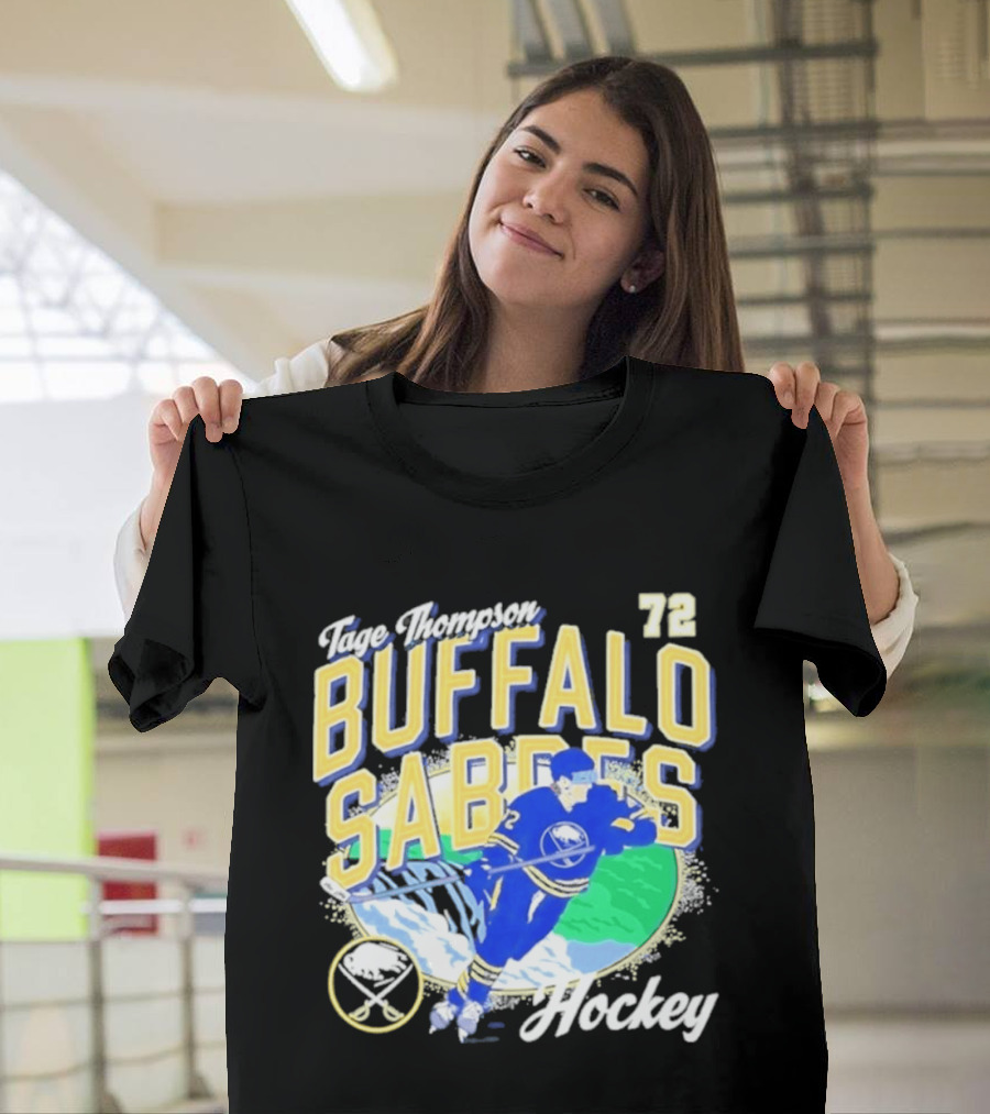Tage Thompson 72 Buffalo Sabres Hockey NHL Team Player T-Shirt