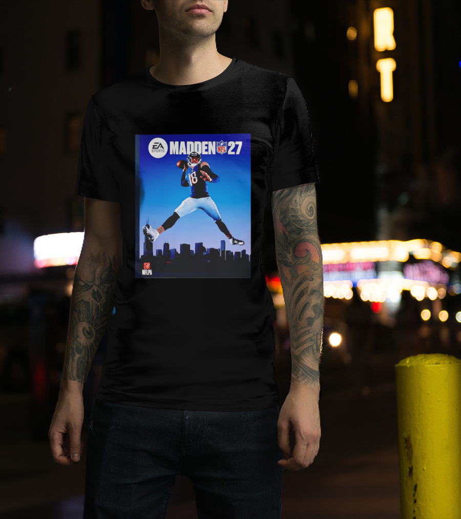 EA Sports Madden 27 NFL Chicago Bears Skyline NFLPA T-Shirt