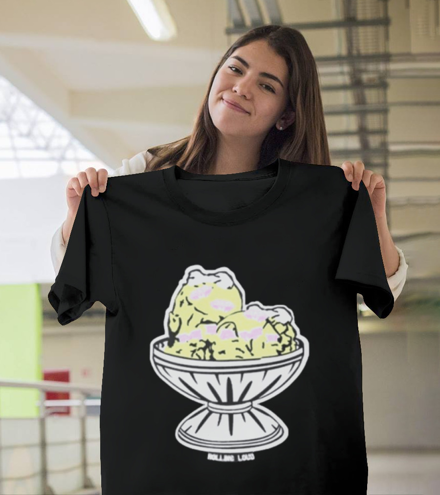 Rolling Loud Ice Cream Bowl Collaboration T-Shirt