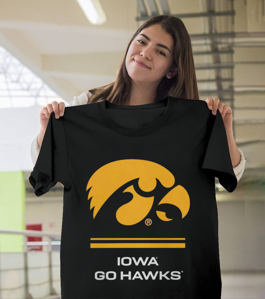 Iowa Hawkeyes Go Hawks T-Shirt