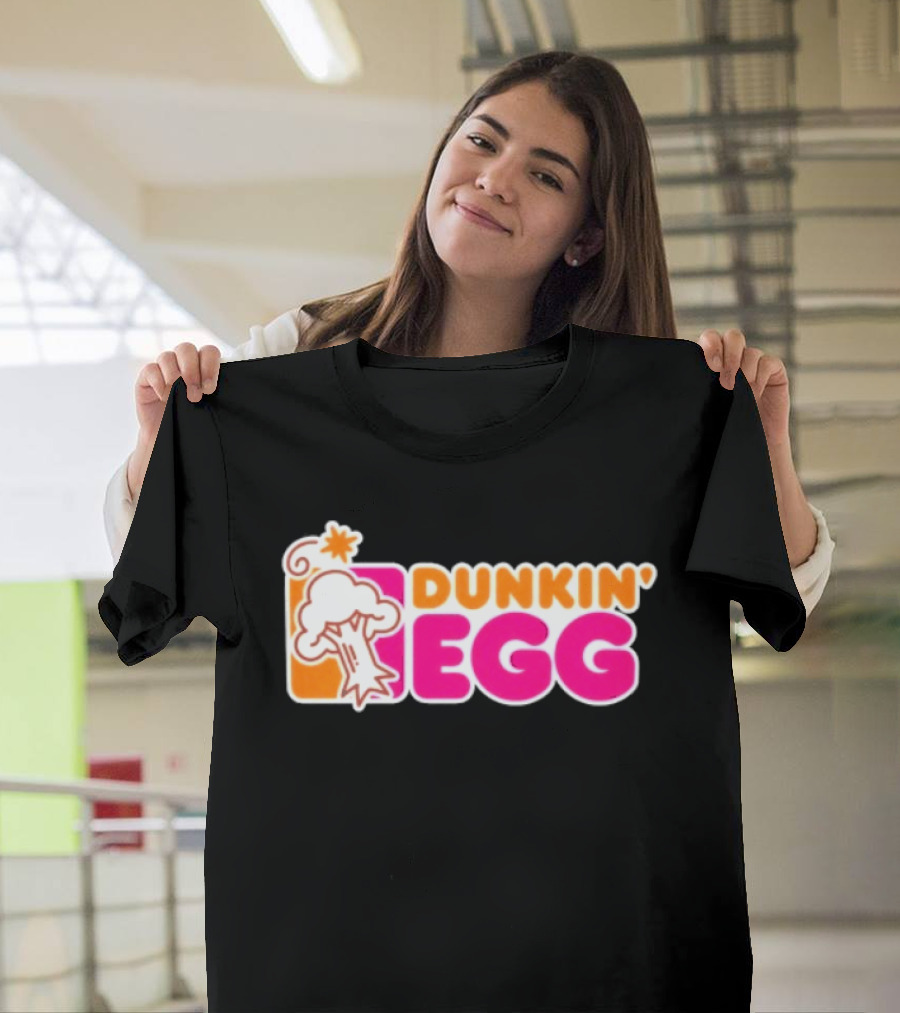 Dunkin' Egg Dunkin' Donuts Tree Explosion T-Shirt