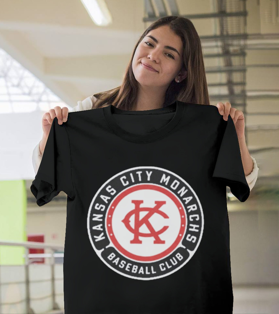 Kansas City Monarchs Baseball Club KC Circular T-Shirt