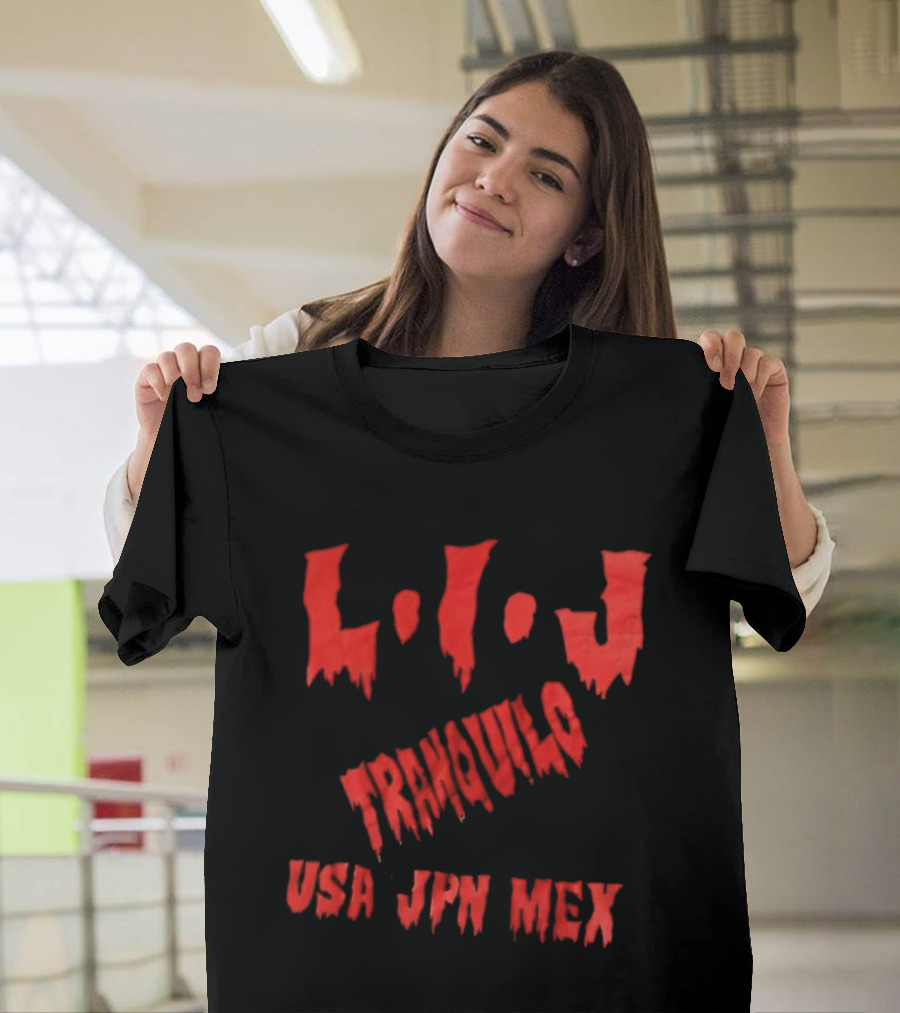 LIJ Tranquilo USA JPN MEX Red T-Shirt