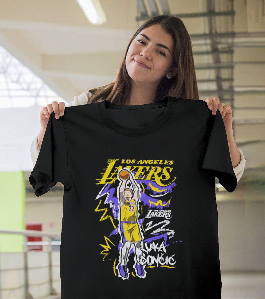 Luka Doncic Los Angeles Lakers Basketball Player T-Shirt