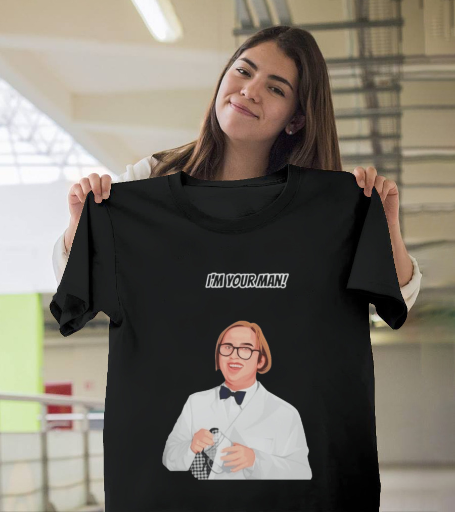 Max And Paddy I Am Your Man Bow Tie White Jacket T-Shirt