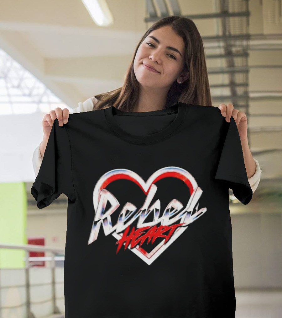 Rebel Heart ALS Red White Blue T-Shirt