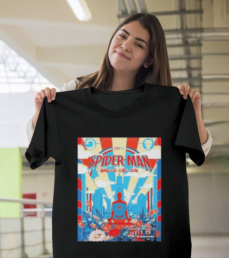Spider Man Brand New Day Exclusively In Movie Theatres July 29 2026 T-Shirt