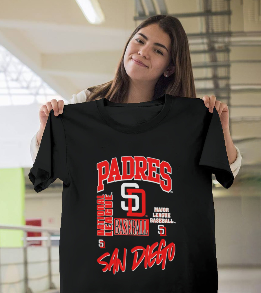 Padres San Diego SD National League Major League Baseball T-Shirt