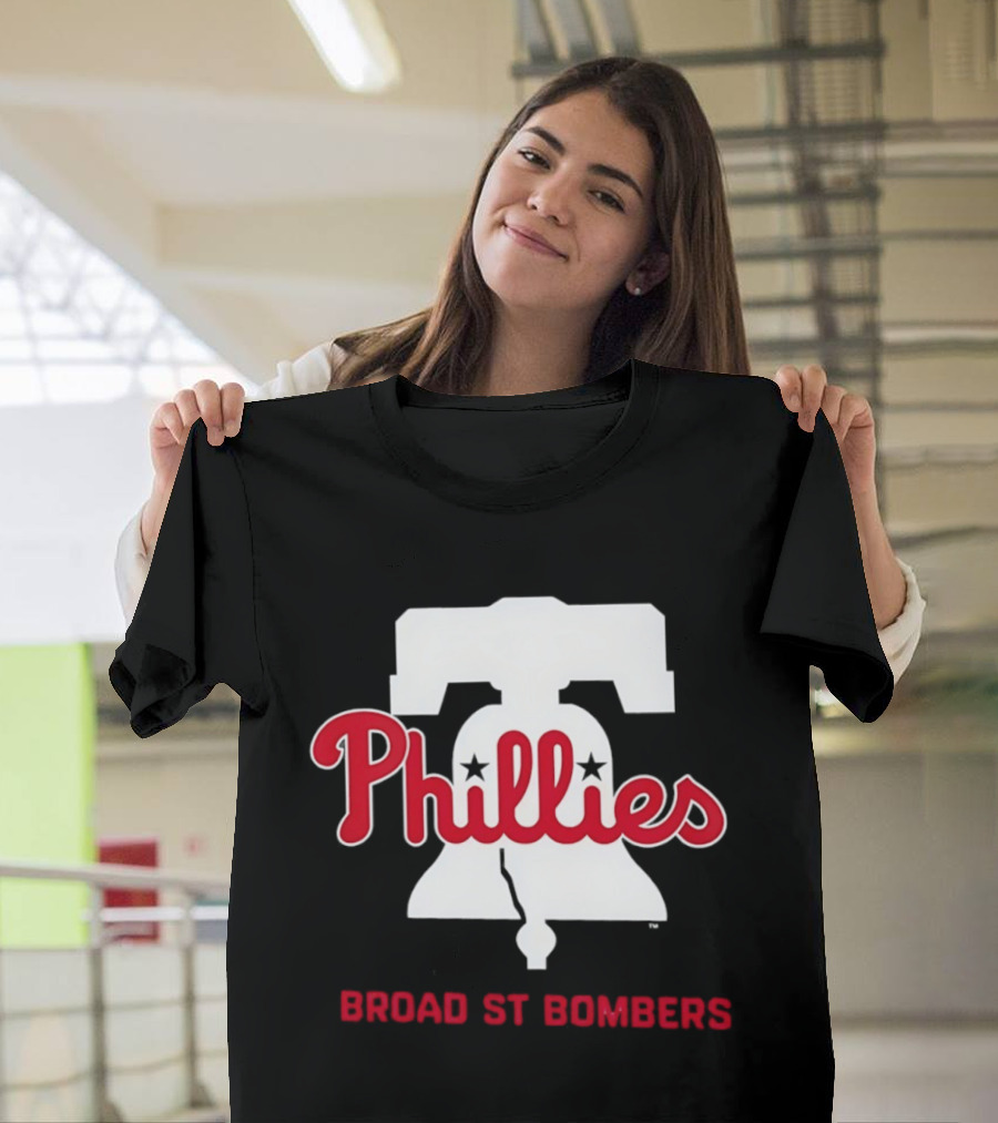 Phillies Liberty Bell Broad St Bombers T-Shirt