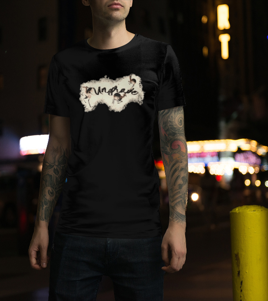 Ungrave Brown Shadow Deer Ungrave T-Shirt