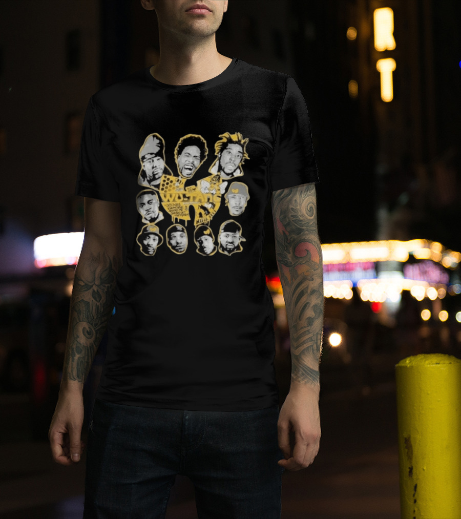 Wu Tang Clan The Final Chamber Tour 2026 Iconic Members Collage 36th Chamber T-Shirt