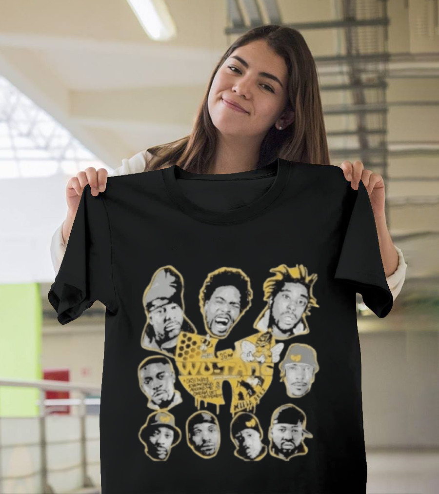Wu Tang Clan The Final Chamber Tour 2026 Iconic Members Collage 36th Chamber T-Shirt