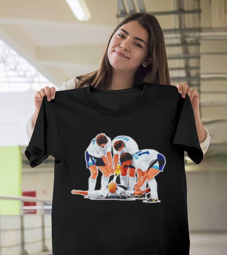 England Euro '96 Football Players Celebration Iconic Moment T-Shirt