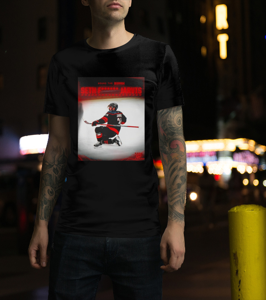 Sound The Siren Seth Jarvis Carolina Hurricanes T-Shirt