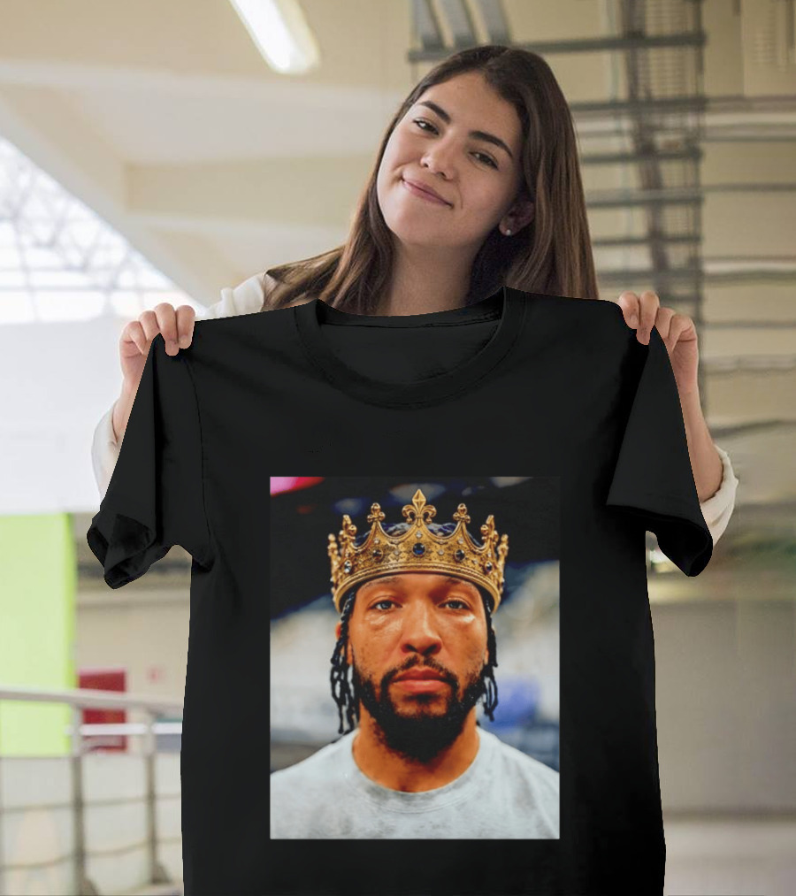 Jalen Brunson King New York Knicks Crown T-Shirt