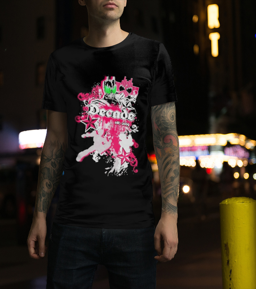 Kamen Rider Decade Est 2009 Heroic Starburst Adventure T-Shirt