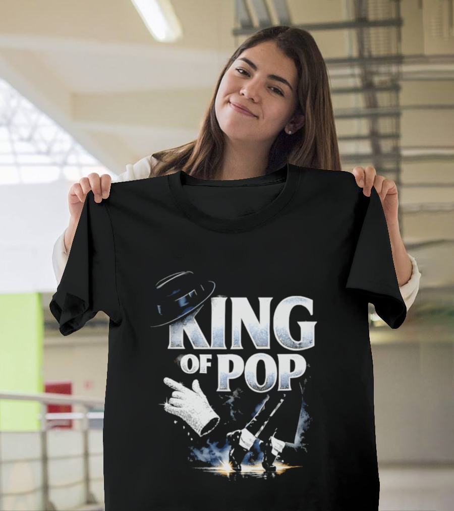 King Of Pop Iconic Hat And Glove T-Shirt