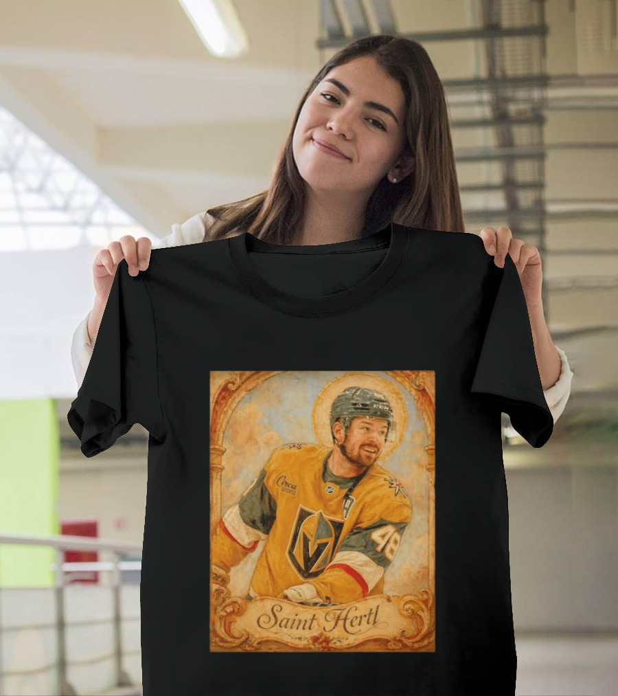 Tomas Hertl Vegas Golden Knights Saint Hertl NHL Circa Sports T-Shirt
