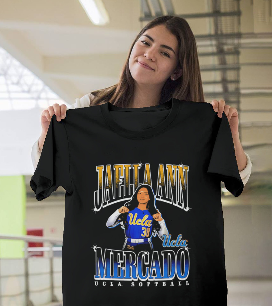 UCLA Softball Jaella Ann Mercado Number 38 T-Shirt
