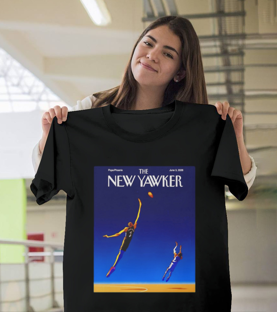 The New Yawker June 3 2026 Basketball Cover Pope Phoenix T-Shirt