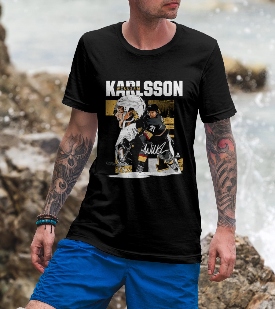 William Karlsson 71 Vegas Golden Knights NHL Player T-Shirt