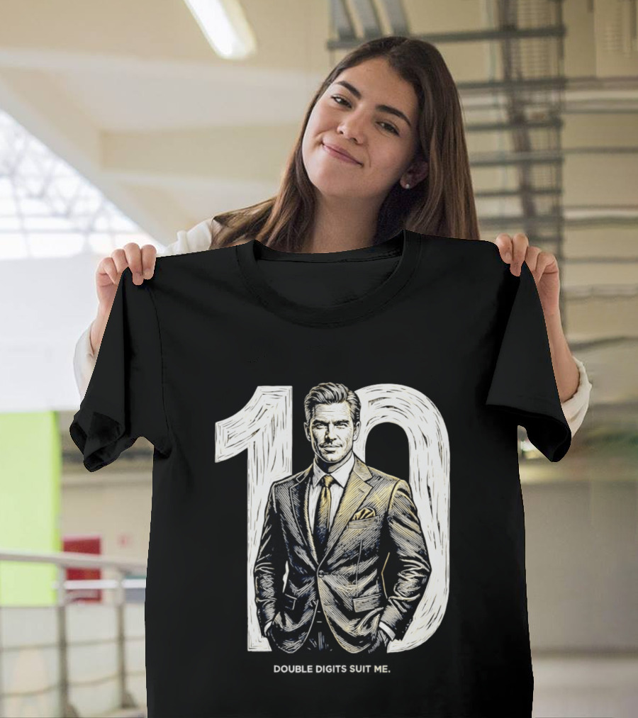 Pierce Brosnan 10 Double Digits Suit Me Timeless T-Shirt