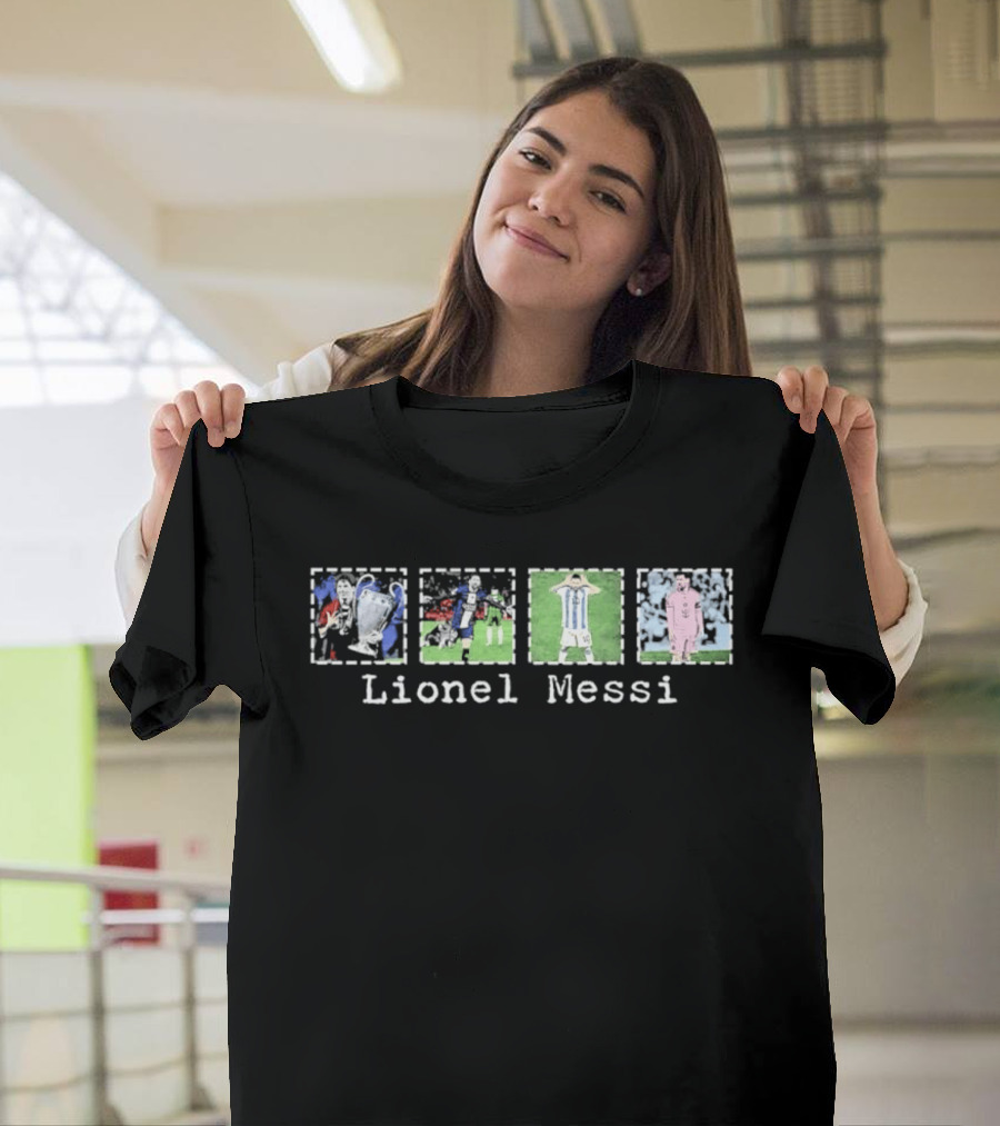 Lionel Messi Argentina National Team Inter Miami CF Soccer Moments T-Shirt