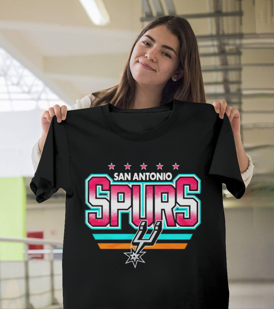 San Antonio Spurs NBA Basketball Team T-Shirt