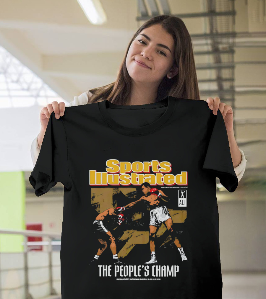Sports Illustrated Muhammad Ali The People's Champ Boxing T-Shirt