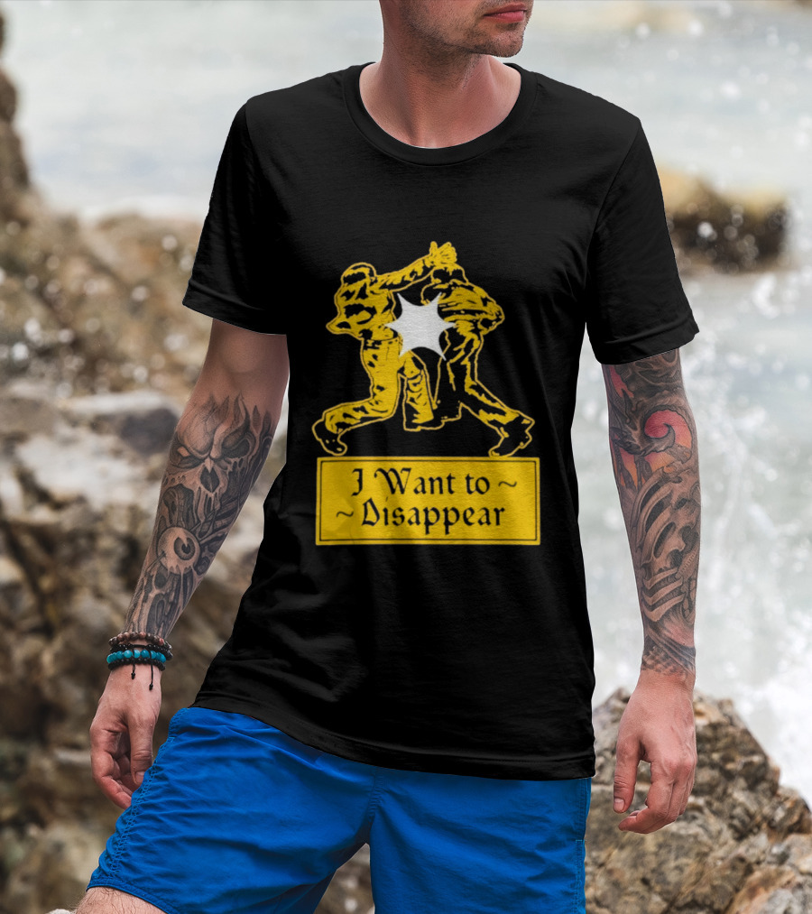 I Want To Disappear The Smiths Fighting Men Music Album T-Shirt
