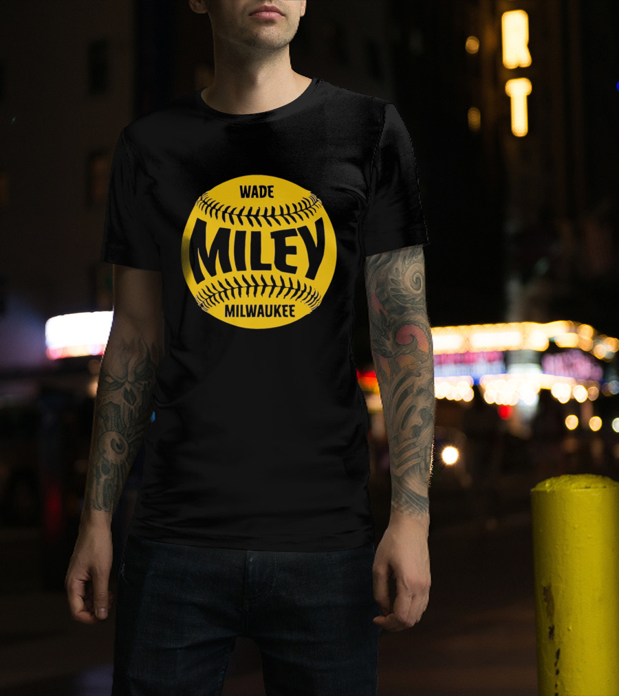 Wade Miley Milwaukee Baseball T-Shirt
