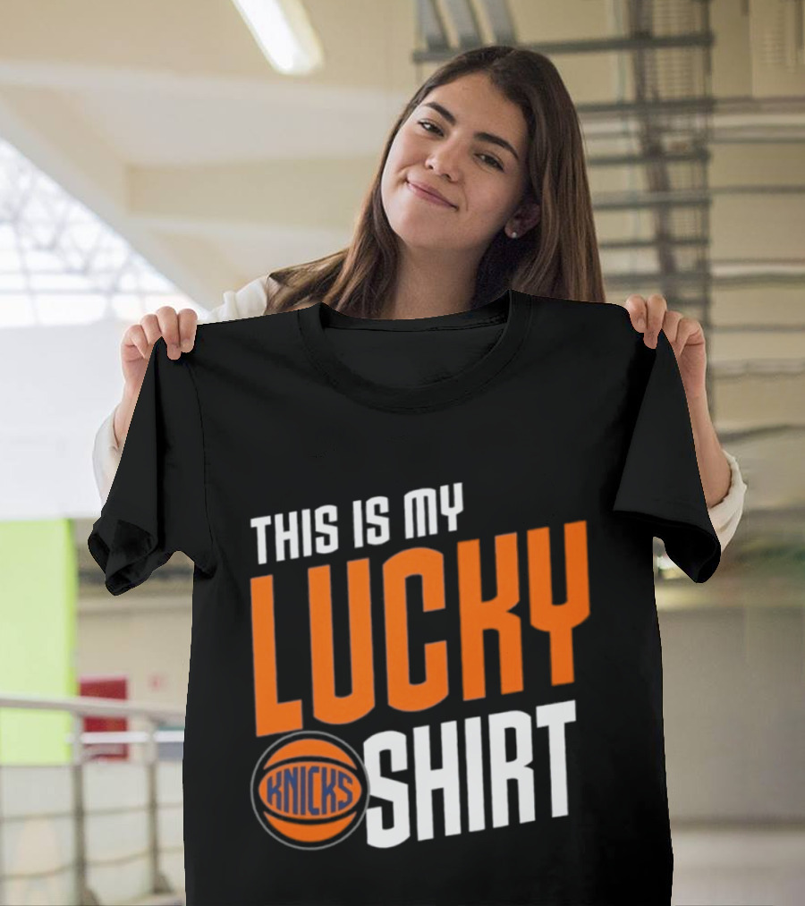 New York Knicks This Is My Lucky Knicks T-Shirt