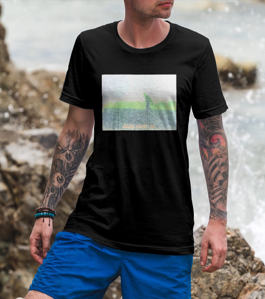 Flatspot Polar Beach Walk Contrast Polar Skate Co T-Shirt
